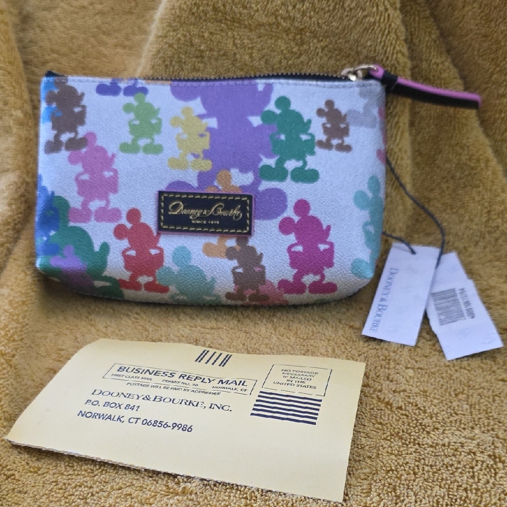 Dooney & Bourke Mickey Mouse Multicolor Pouch